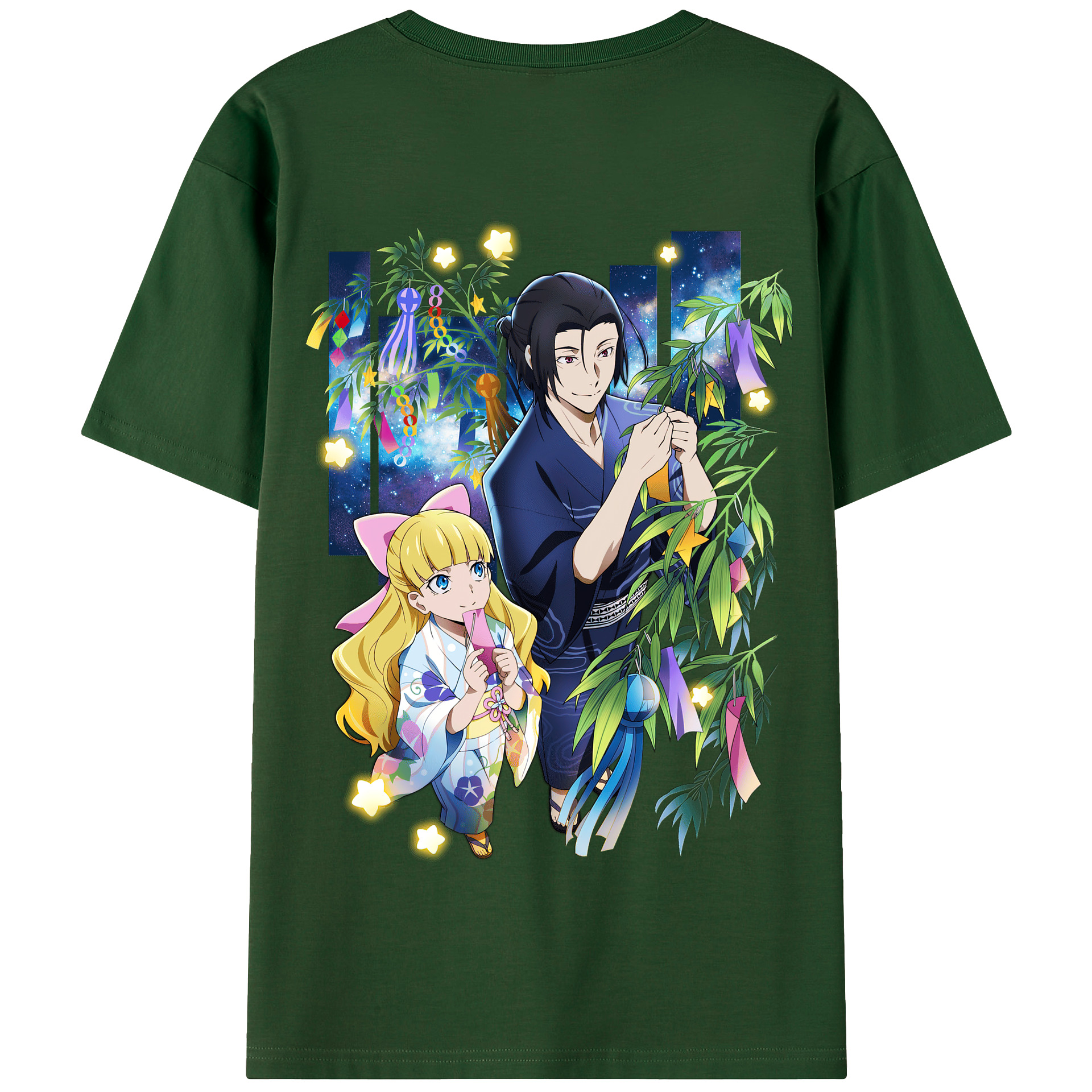 （画像用） 文豪ストレイドッグス Bungo Stray Dogs 綿100％半袖Tシャツ（背面プリント）